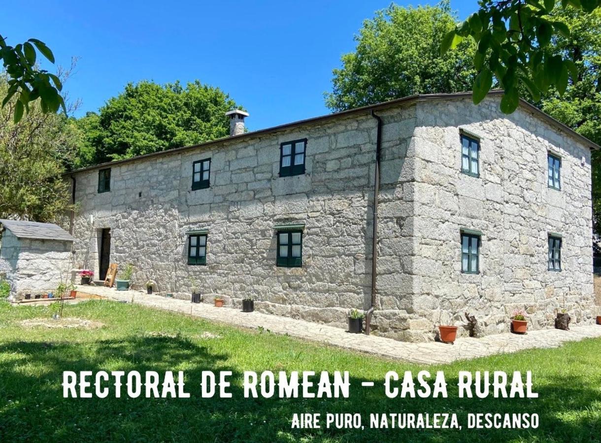 Albergue Rectoral De Romean O Corgo Exterior foto